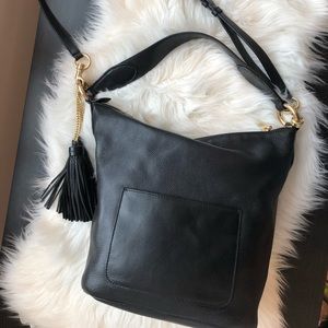 Michael Kors Purse with Gold Accents and Tassels